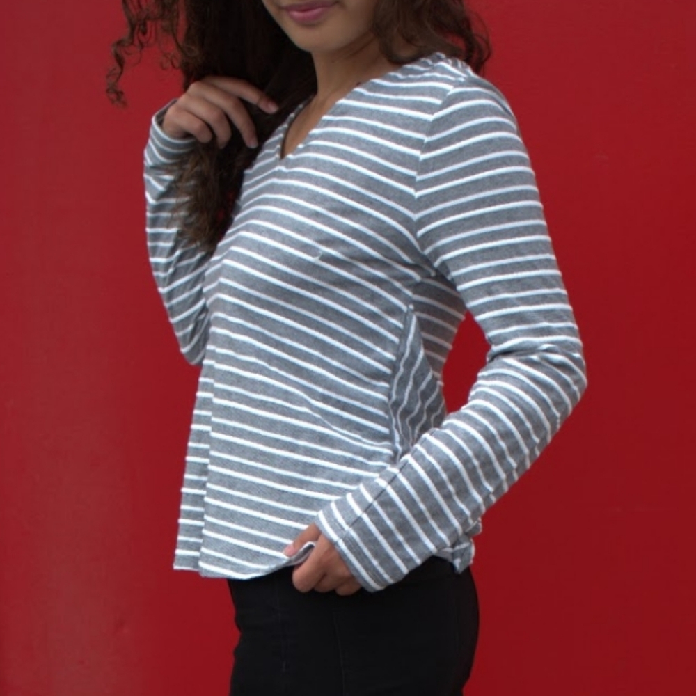 Clearance!!a.n.deawy Long Sleeve w/tie-up back